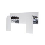 Kiato Dual Shower Mixer Black and Chrome BB