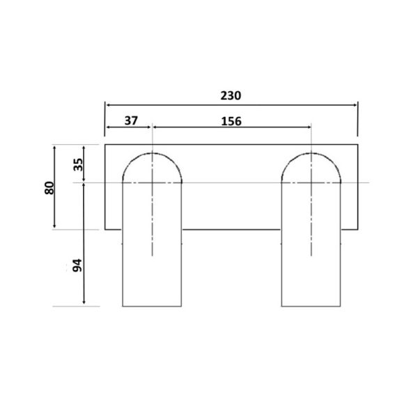 Kiato Dual Shower Mixer Spec BB