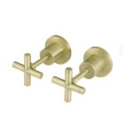 ROUND CROSS HANDLE JUMPER VALVE WALL TOP ASSEMBLIES TIGER BRONZE BB
