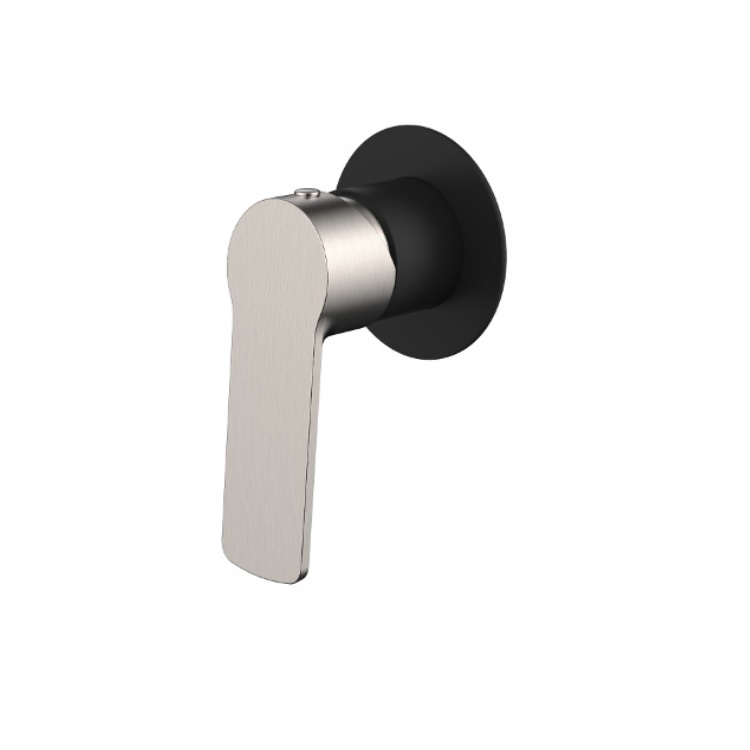 Akemi-Shower-Mixer-Black-and-Brushed-Nickel-Round-BB