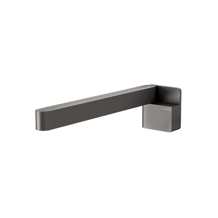 Designer-Swivel-Bath-Outlet-230mm-Squareline-gun-metal