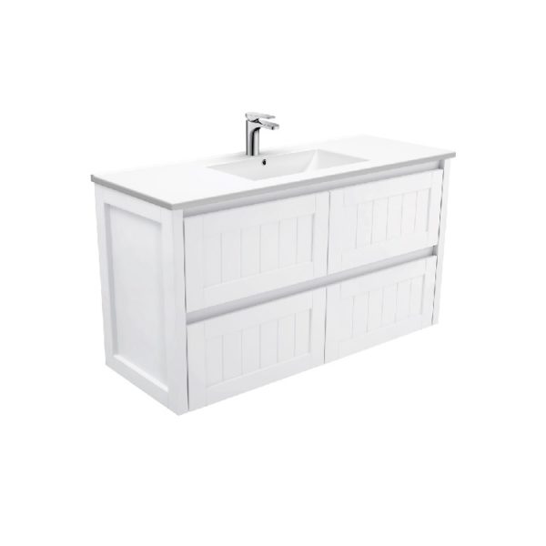 Fienza Dolce Hampton Wall Hung Vanity - 750/900/1200mm
