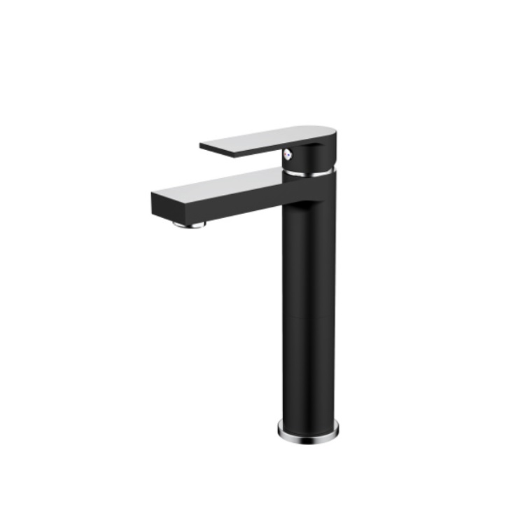 Kiato-Extended-Basin-Mixer-Black-and-Chrome-BB