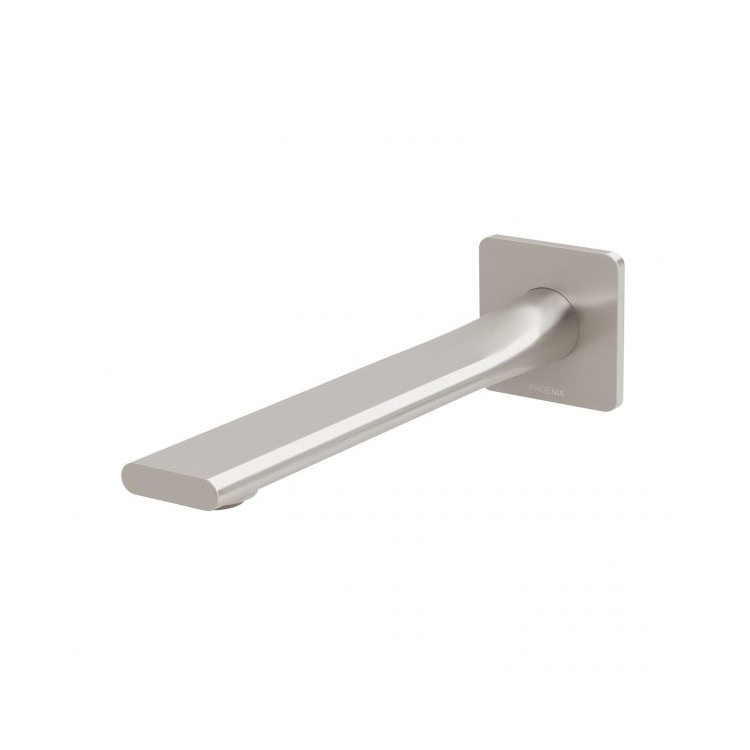 Teel-Wall-Bath-Outlet-200mm-brushed-nickel