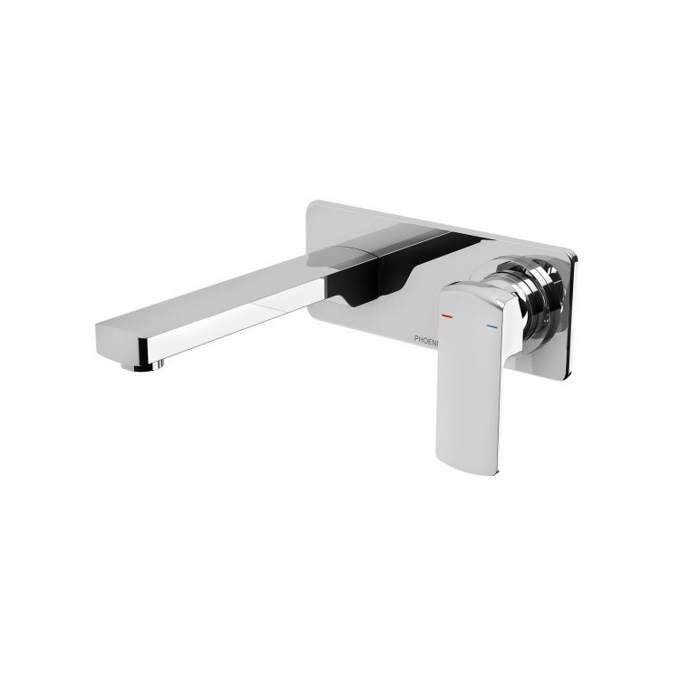 Teva-Wall-Basin-Bath-Mixer-Set-200mm-Trim-Kit-Only-chrome