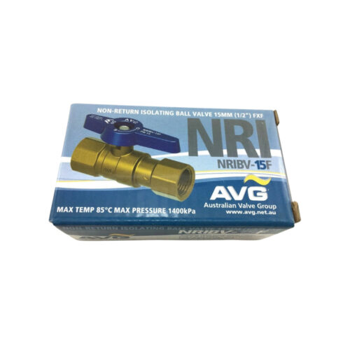 AVG Non Return and Isolating Valve NRIBV-15F