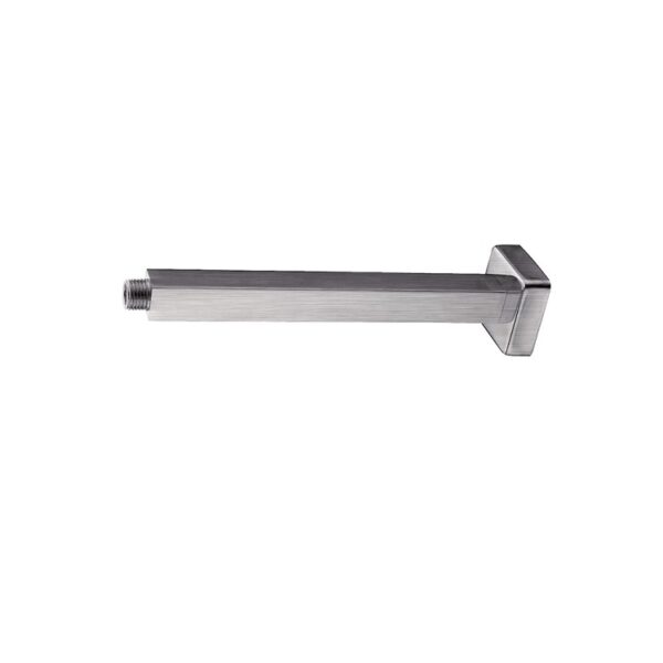 BUK Eckig Square Ceiling Arm 300mm Brushed Brushed Nickel