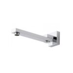 BUK Eckig Square Swivel Bath Spout Chrome