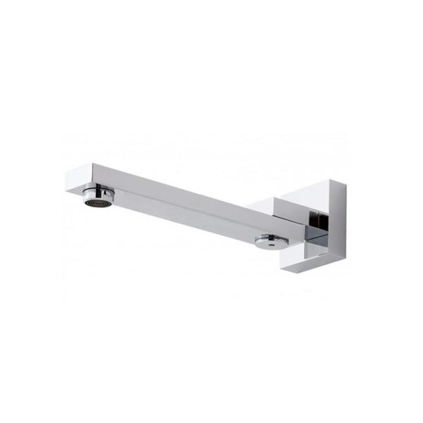 BUK Eckig Square Swivel Bath Spout Chrome