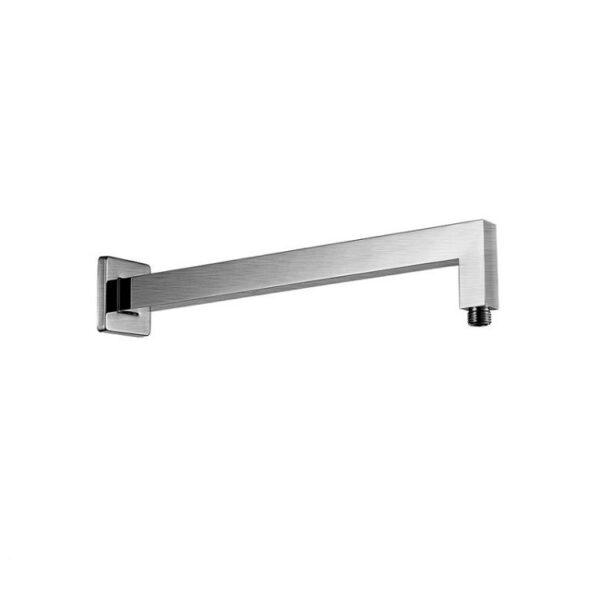 BUK Eckig Square Wall Shower Arm BKS08A-BN