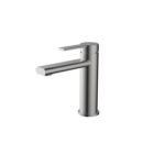 BUK Iris Basin Mixer Brushed Nickel