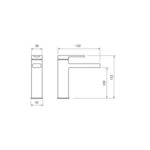 BUK Iris Basin Mixer Spec