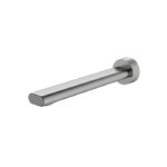 BUK Iris Bath Spout 180mm Brushed Nickel