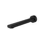 BUK Iris Bath Spout 180mm Matte Black