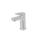 BUK Kompakt Eckig Basin Mixer Brushed Nickel