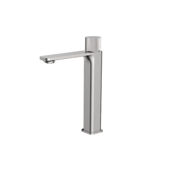 BUK Qi Kasten Tower Basin Mixer Brushed Nickel