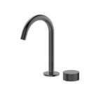 BUK Rund Progressive Basin/Bath Set Brushed Gunmetal