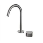 BUK Rund Progressive Basin/Bath Set Brushed Nickel