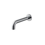 BUK Rund Round Bath Spout 200mm Chrome