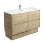 Fienza Joli Amato Scandi Oak Vanity On Kick JOL120BSK