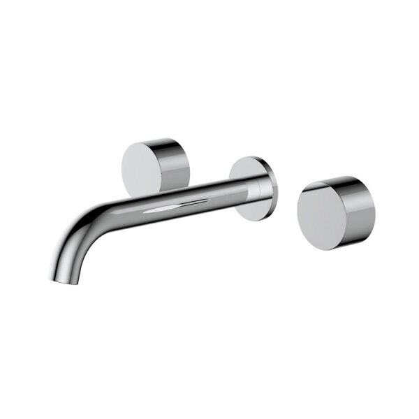 Fienza Kaya Wall Basin Tap Set Chrome