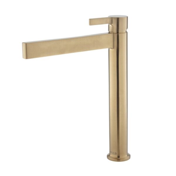 Fienza Sansa Tall Basin Mixer Urban Brass