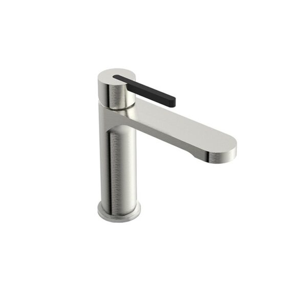 ADP Bronx Basin Mixer Brushed Nickel & Matte Black
