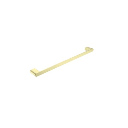Nero Bianca Single Towel Rail 600MM Brushed Gold