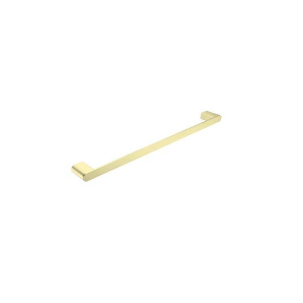 Nero Bianca Single Towel Rail 600MM Brushed Gold