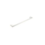 Nero Bianca Single Towel Rail 600MM Brushed Nickel
