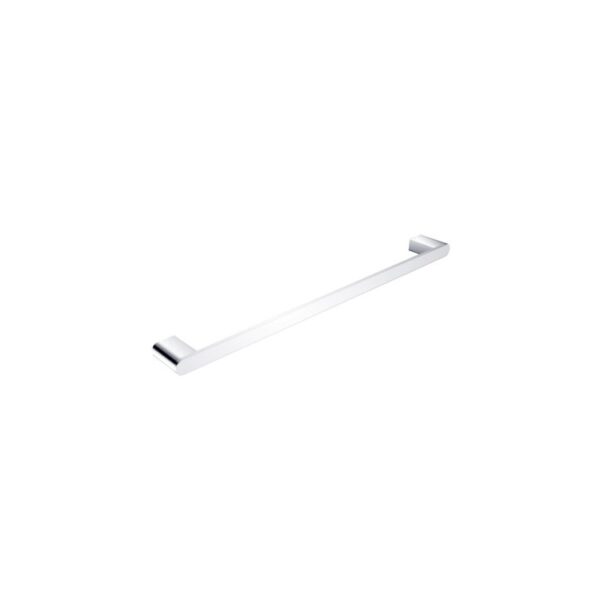 Nero Bianca Single Towel Rail 600MM Chrome