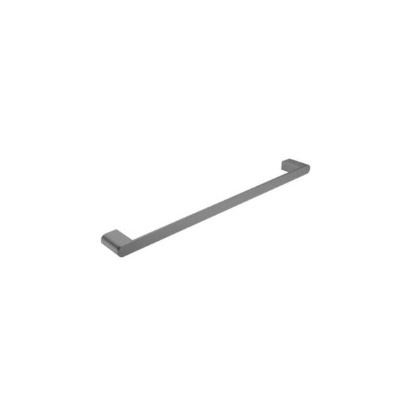 Nero Bianca Single Towel Rail 600MM Gun Metal Grey