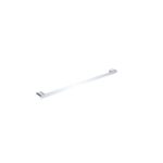 Nero Bianca Single Towel Rail 800MM Chrome
