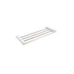 Nero Bianca Towel Rack Brushed Nickel