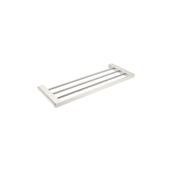Nero Bianca Towel Rack Brushed Nickel