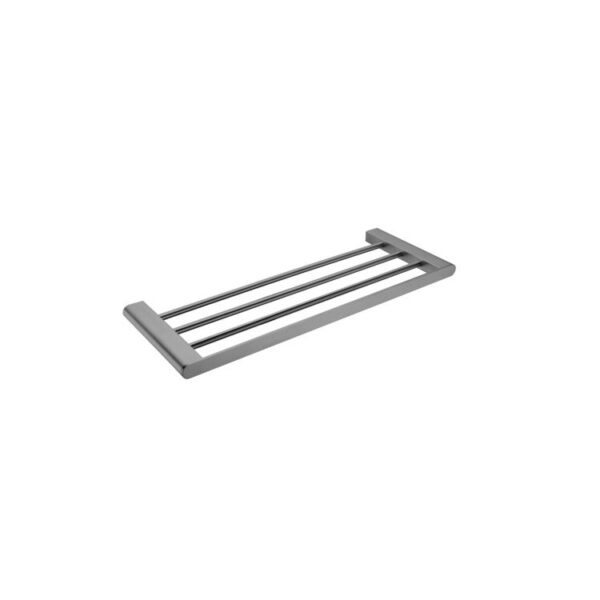 Nero Bianca Towel Rack Gun Metal Grey