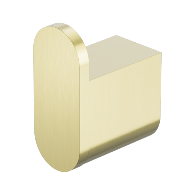 Nero Bianca Robe Hook Brushed Gold