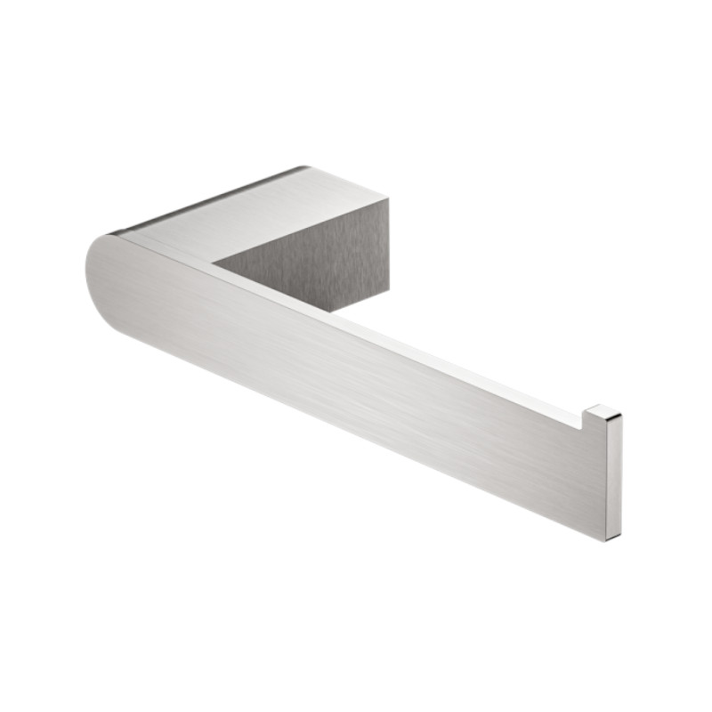 Nero Bianca Toilet Roll Holder Brushed Nickel
