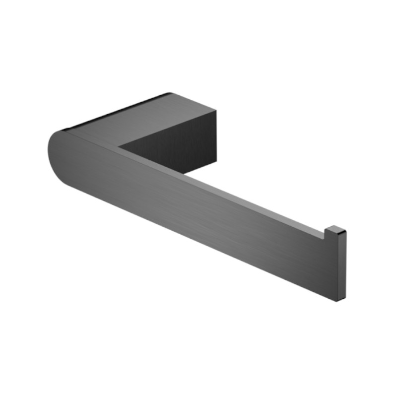 Nero Bianca Toilet Roll Holder Gun Metal