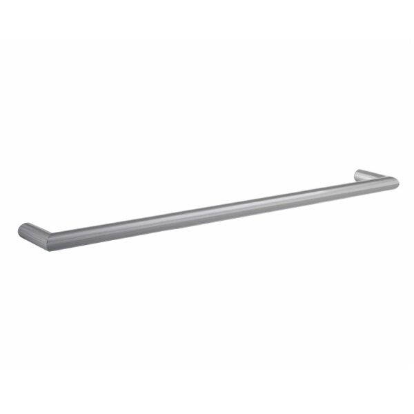 Thermogroup Single Bar Heated Towel Rail DSR8 Brushed Stainless Steel