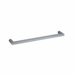 Thermogroup Single Bar Heated Towel Rail DSR6 Brushed Gun Metal