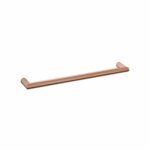 Thermogroup DSR6 Round Single Bar Heated Towel Rail Rose Gold