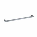 Thermogroup DSR8 Round Single Bar Heated Towel Rail Gun Metal