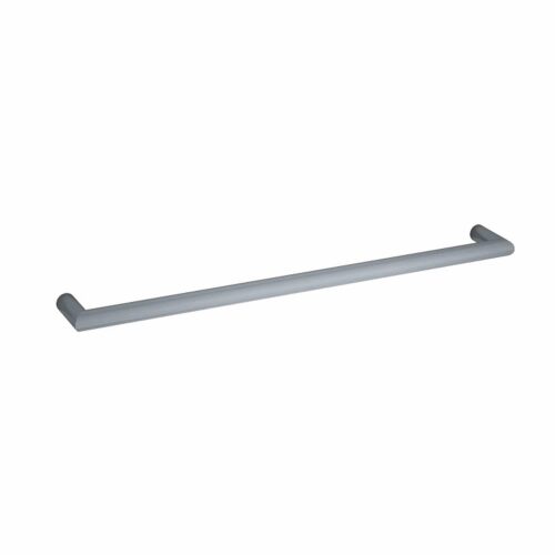Thermogroup DSR8 Round Single Bar Heated Towel Rail Gun Metal