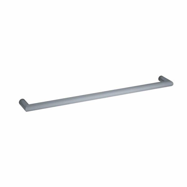 Thermogroup DSR8 Round Single Bar Heated Towel Rail Gun Metal