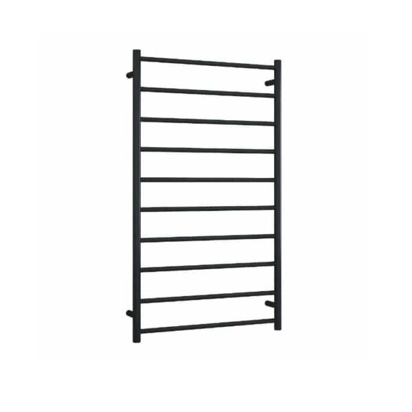 Thermogroup SR69M Straight Round Ladder Heated Towel Rail Matte Black