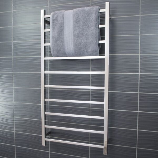 Radiant Heated Towel Rail STR02 Mirror Polished