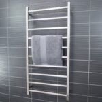 Radiant Heated Towel Rail STR02 Mirror Polished