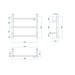 Thermogroup Ladder Heated Towel Rail BS24M Spec