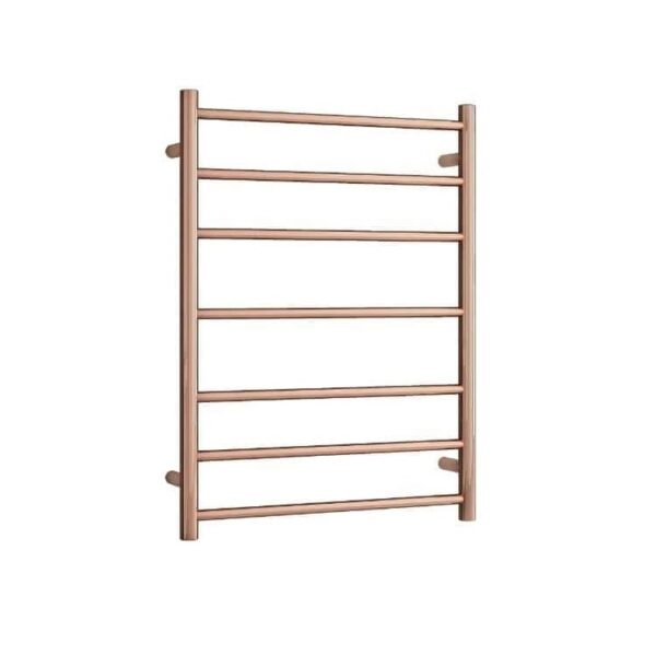 Thermogroup SR44M Straight Round Ladder Heated Towel Rail Rose Gold